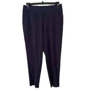 STYLUS Navy Joggers Pull On Stretch Waist Pockets Athleisure Gorpcore
